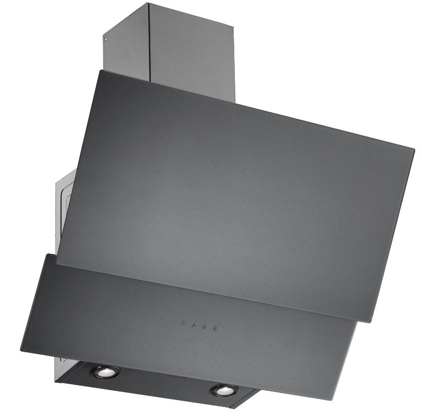 Gri Camlı UK Davlumbaz